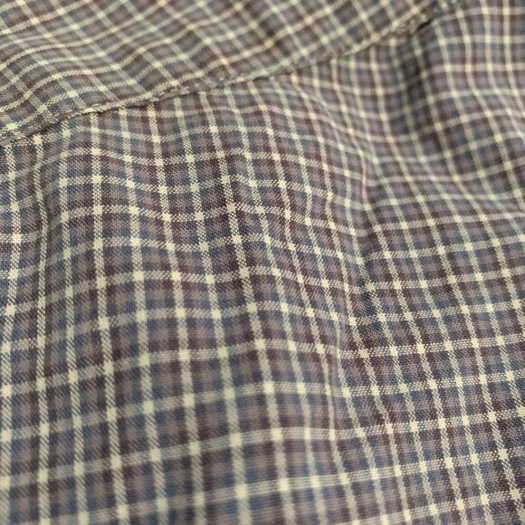 Eddie Bauer Mens Button Down Multicolor Cotton Shirt Size Large - Picture 3 of 7